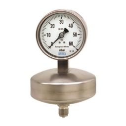 Bourdon tube pressure gaugeUHP, stainless steel, safety pattern (Price & availability on application)